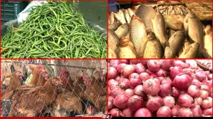 নিত্যপণ্যের বাজারে অস্থিরতা, কাঁচামরিচ ৪০০ টাকা কেজি