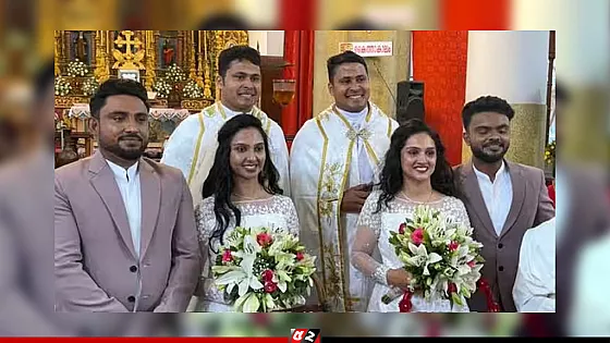 যমজ বর-কনে, যমজ পুরোহিত: কেরালায় ব্যতিক্রমী বিয়ে
