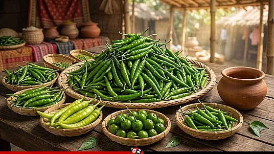 কাঁচামরিচের দাম আকাশছোঁয়া!