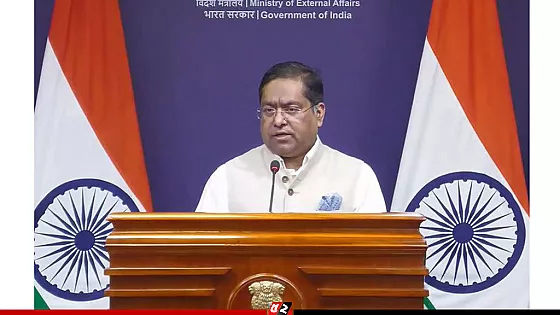 দিল্লিতে শেখ হাসিনার ভাষণ নিয়ে সরকারের কোন সম্পৃক্ততা নেই : রণধীর জয়সওয়াল