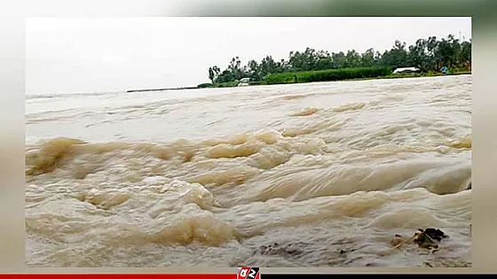 বিপৎসীমার ওপরে তিস্তার পানি, তীরবর্তী এলাকায় বন্যার শঙ্কা