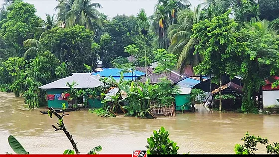 ৪৮ ঘণ্টার মধ্যে ১০ জেলায় বন্যার আভাস