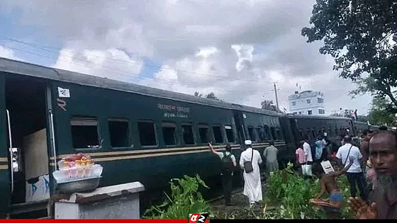 জামালপুর কমিউটারের চার বগি লাইনচ্যুত, ঢাকা-ময়মনসিংহ রুটে ট্রেন চলাচল বন্ধ