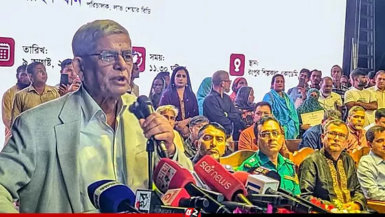 বিরোধীদল শেখ হাসিনার ভাষায় কথা বলছে : মির্জা ফখরুল