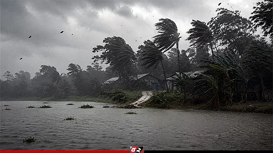 সন্ধ্যার মধ্যে ৭ অঞ্চলে ঝড়ের আভাস