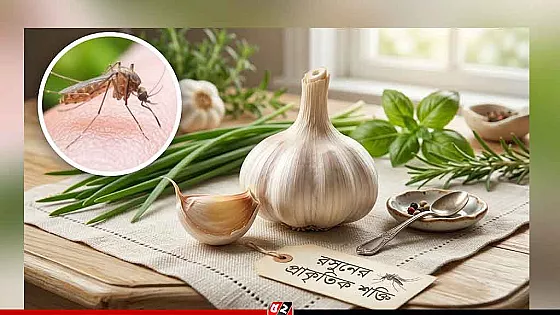 মশার উপদ্রব বাড়লে রসুনেই মিলবে সমাধান!