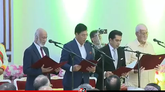 শপথ নিলেন নতুন ৬ মন্ত্রী ও প্রতিমন্ত্রী