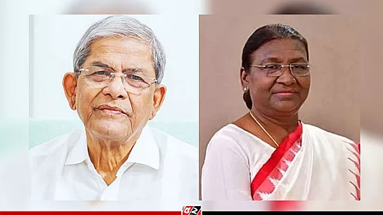 মির্জা ফখরুলকে অভিনন্দন জানালেন ভারতের রাষ্ট্রপতি