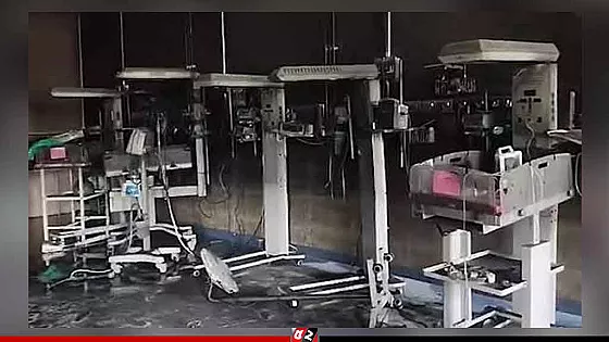 হাসপাতালের ভেন্টিলেটর বিস্ফোরণে তিন নবজাতকের মৃত্যু