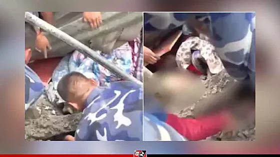 নেপালে বন্যার ৩ দিন পর ধ্বংসস্তূপে অলৌকিকভাবে জীবিত উদ্ধার ৬ বছরের শিশু