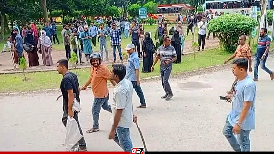 ইবিতে ছাত্রদল-শিবিরের সংঘর্ষে ১৯ বহিরাগত অস্ত্রধারী শনাক্ত