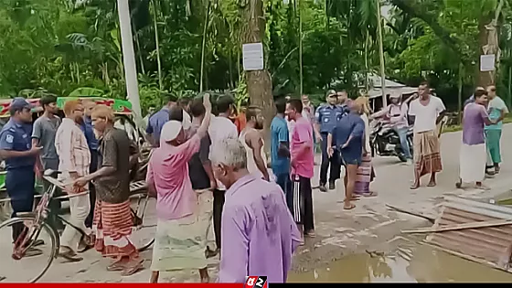 সারের দাবিতে মহাসড়ক অবরোধ