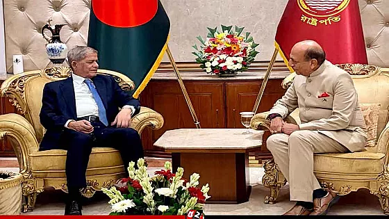 রাষ্ট্রপতির সঙ্গে ভারতের রাষ্ট্রদূতের সৌজন্য সাক্ষাৎ