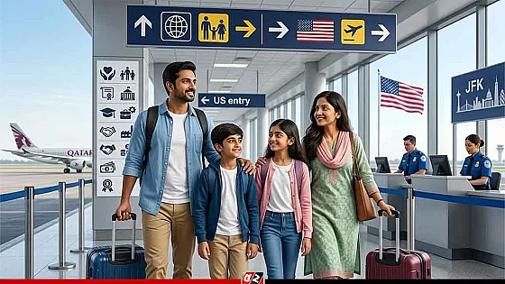 বাংলাদেশ থেকে পরিবার নিয়ে যুক্তরাষ্ট্রে যাওয়ার ৮ বৈধ উপায়