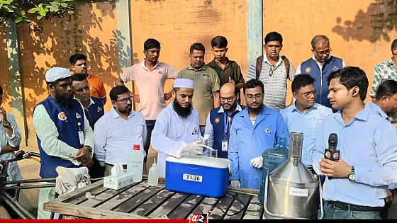 রাজধানীতে ৬ শতাধিক অস্বাস্থ্যকর পানির জার ধ্বংস করলো বিএসটিআই