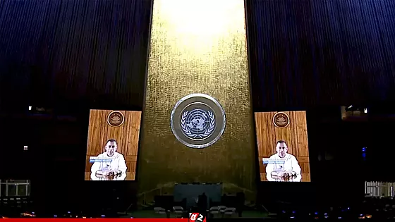 টেকসই উন্নয়ন লক্ষ্যমাত্রা অর্জনে বিশ্বনেতাদের একযোগে কাজ করার আহ্বান প্রধানমন্ত্রীর