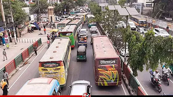 বাসের ভাড়া বাড়িয়ে প্রজ্ঞাপন জারি