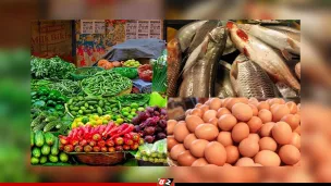 বৃষ্টি ও পরিবহন খরচের প্রভাবে চড়া নিত্য পণ্যের বাজার   