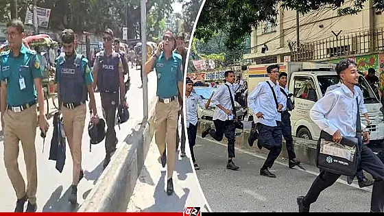 দুই কলেজের শিক্ষার্থীদের সংঘর্ষ, সায়েন্সল্যাবে অতিরিক্ত পুলিশ মোতায়েন