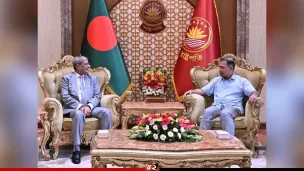 রাষ্ট্রপতির সঙ্গে প্রধানমন্ত্রীর প্রথম সৌজন্য সাক্ষাৎ