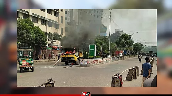 মিরপুর ১০-এ উচ্ছেদ অভিযান ঘিরে ভাঙচুর-অগ্নিসংযোগ