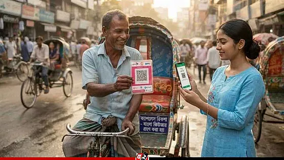 রিকশা ভাড়া থেকে ভিক্ষা, ডিজিটাল লেনদেনের নতুন যুগে বাংলাদেশ