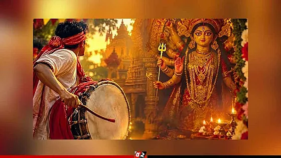 শরতের বাতাসে আগমনী সুর, শুক্রবার বাজবে ঢাকের বাদ্য