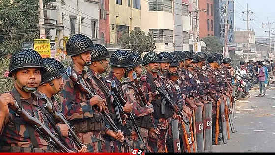 দক্ষিণ-পশ্চিমাঞ্চলের ২২২ মণ্ডপে ২ হাজার বিজিবি সদস্য মোতায়েন