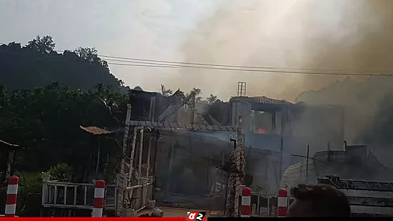 কক্সবাজারের রিসোর্টে আগুন, নিহত ৫