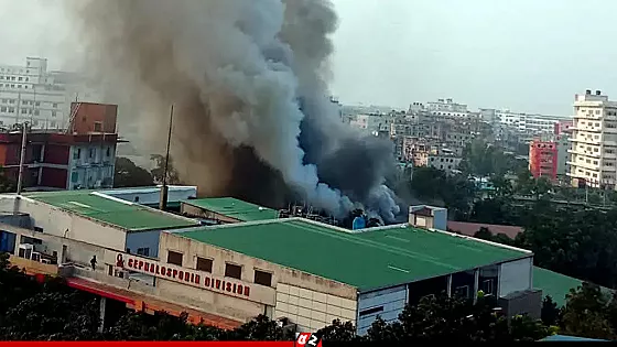 ইবনে সিনা ফার্মাসিউটিক্যালসের কারখানায় আগুন