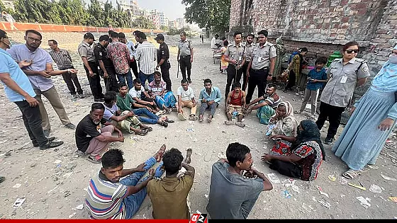 ইশরাকের পর সেই ঘুন্টিঘর এলাকায় এসআরবি-ডিএনসির যৌথ অভিযান