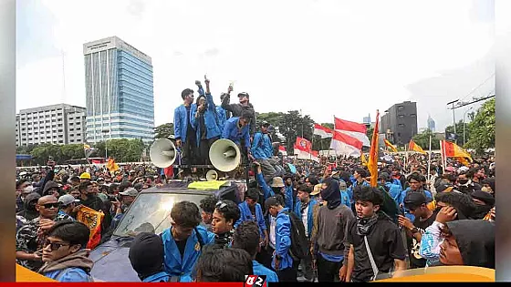 জেন-জি বিক্ষোভ ঘিরে ইন্দোনেশিয়ায় ৯ হাজার পুলিশ মোতায়েন