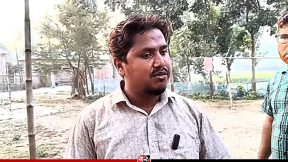 রাস্তার কাজ তদারকির সময় ব্যাগে মিলল টাকা, উপসহকারী প্রকৌশলীকে আটক 