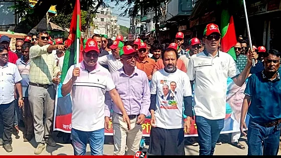 প্রতিষ্ঠাবার্ষিকীতে সিরাজগঞ্জে যুবদলের সমাবেশ ও শোভাযাত্রা