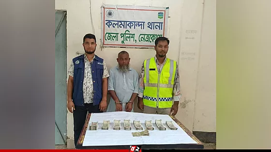 বিপুল পরিমাণ ভারতীয় রুপিসহ আটক ১