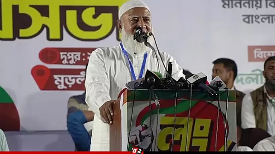 সাত দফা পূরণ না হলে সরকার পতনের এক দফা : জামায়াত আমির