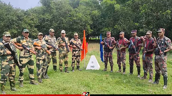 সীমান্তে ফের কাঁটাতারের বেড়া দেয়ার চেষ্টা বিএসএফের, বিজিবির বাধা 