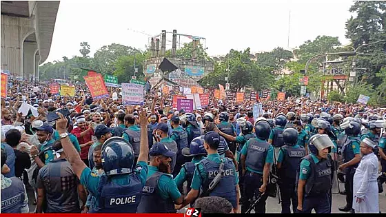 ১৫ দিনের আল্টিমেটাম দিয়ে শাহবাগ ছাড়লেন আউটসোর্সিং কর্মীরা