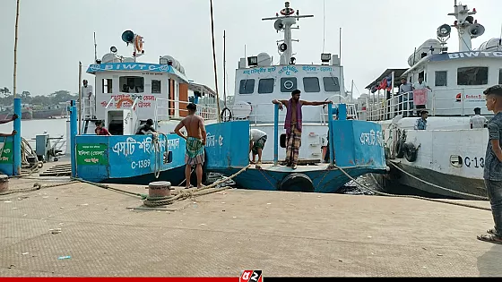 লক্ষ্মীপুর-ভোলা-বরিশাল নৌরুটে নৌযান চলাচল বন্ধ