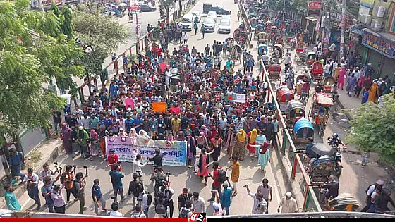 অনশন কর্মসূচির ঘোষণা দিয়ে সড়ক ছাড়লো শিক্ষার্থীরা