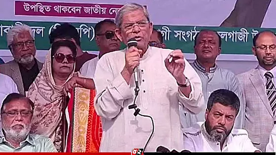 আওয়ামী লীগ রাজনীতি বা নির্বাচন করবে কি না ঠিক করবে জনগণ : মির্জা ফখরুল