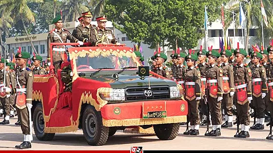 আধুনিক সমরাস্ত্রে সজ্জিত বাহিনী গড়ে তোলার প্রত্যয় জানালেন সেনাবাহিনী প্রধান