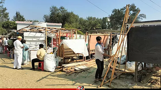 কক্সবাজার সৈকতের অবৈধ স্থাপনা সরিয়ে নেয়ার নির্দেশ