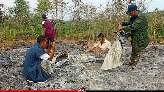 বান্দরবানে ত্রিপুরাপল্লিতে আগুন, গ্রেপ্তার ৪