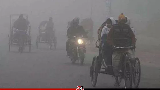 কনকনে শীতে কাঁপছে পঞ্চগড়