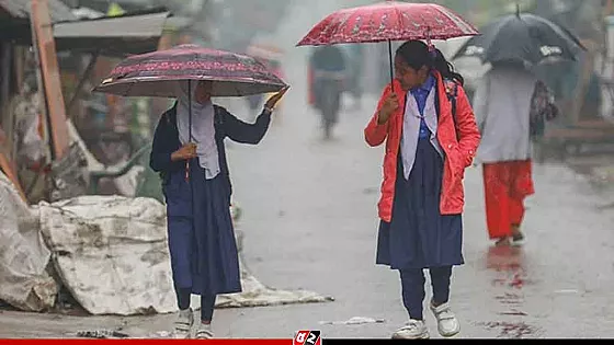 তিন বিভাগে গুঁড়িগুঁড়ি বৃষ্টির পূর্বাভাস