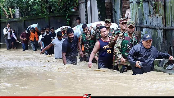 বন্যার্তদের সহায়তায় ১ দিনের বেতন দিলো সেনাবাহিনী