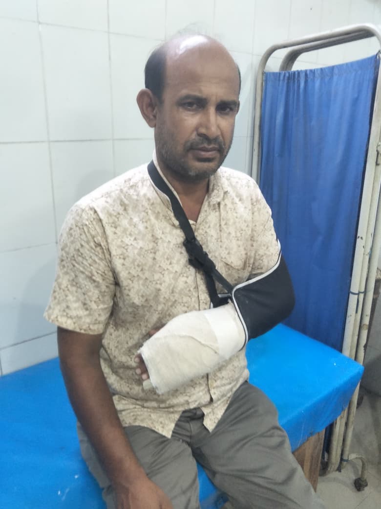 ভুক্তভোগী ভারপ্রাপ্ত প্রধান শিক্ষক মাহামুদ আলম প্রধান