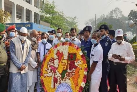 নাটোরে পালিত হচ্ছে ঐতিহাসিক ৭ মার্চ