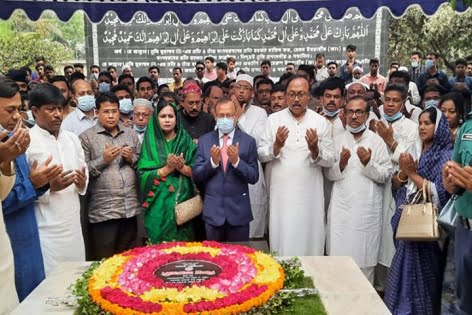 রাসিকের ফোর লেন রাস্তার উদ্বোধন করলেন এলজিআরডি মন্ত্রী